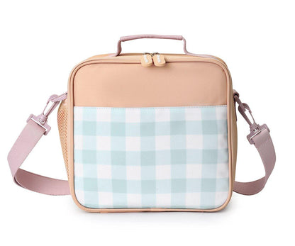 Bolsa Térmica Rígida com Alças - Stripes Apricot
