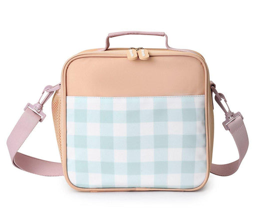 Bolsa Térmica Rígida com Alças - Stripes Apricot