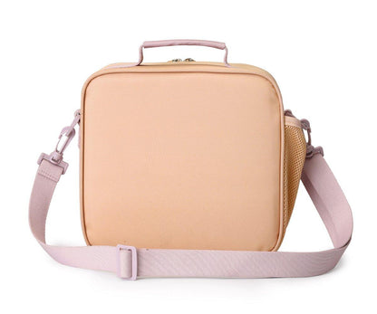 Bolsa Térmica Rígida com Alças - Stripes Apricot