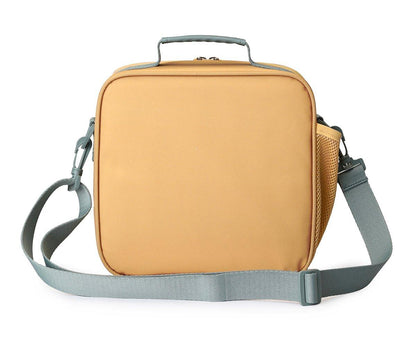 Bolsa Térmica Rígida com Alças - Stripes Yellow Chess