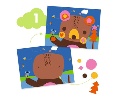 Kit de Atividades Manuais - O Rato e os seus Amigos | Djeco