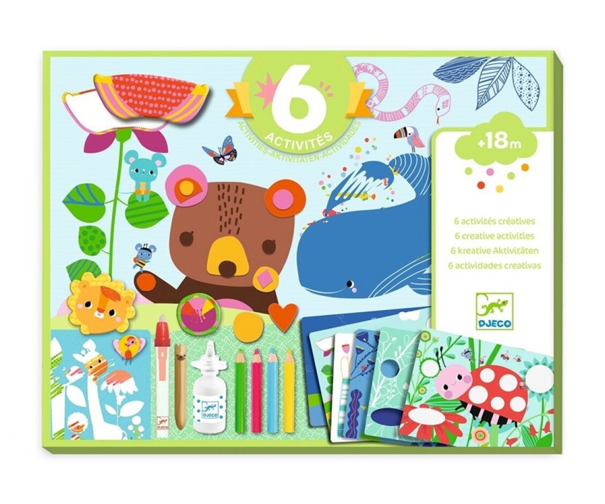 Kit de Atividades Manuais - O Rato e os seus Amigos | Djeco