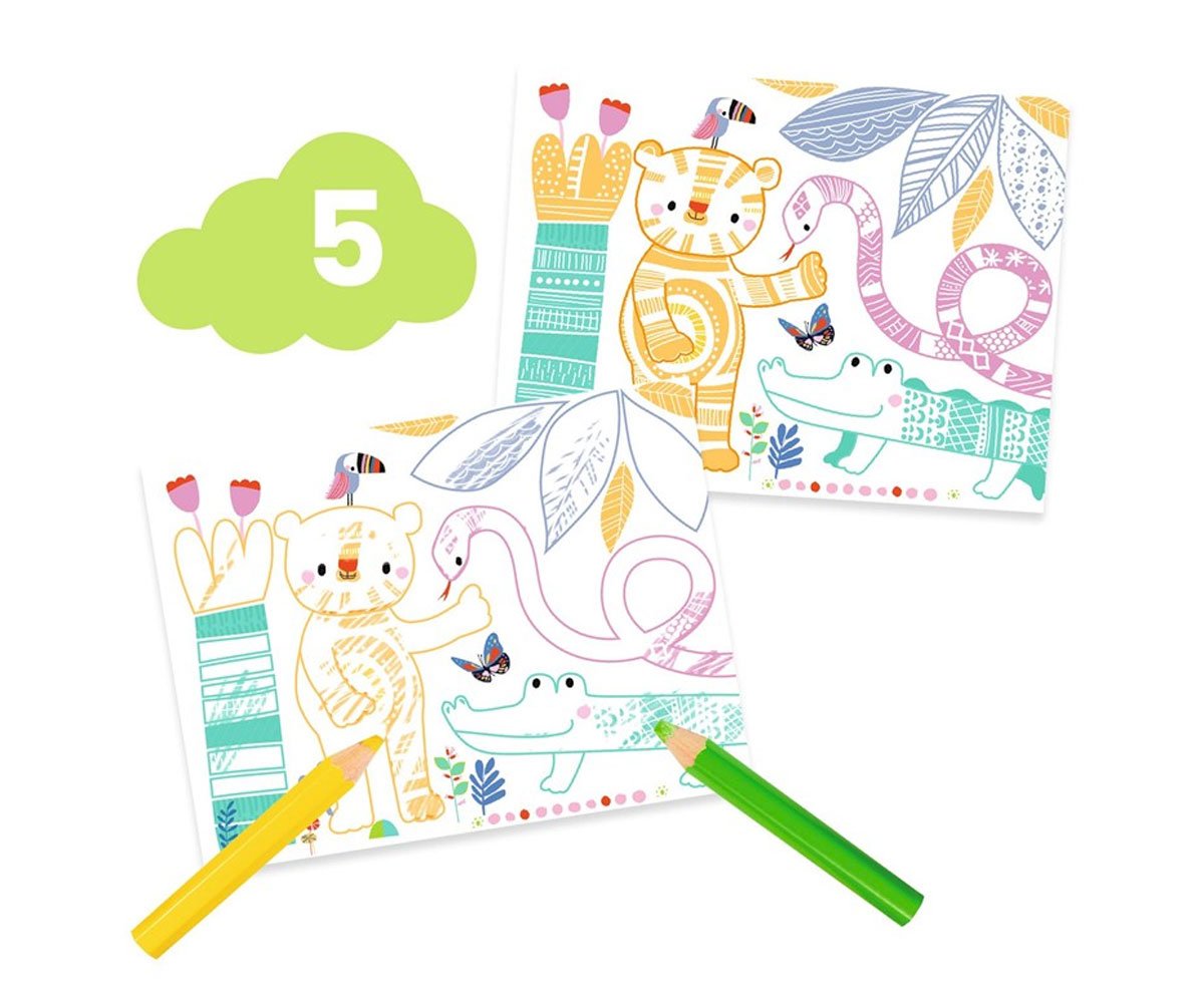 Kit de Atividades Manuais - O Rato e os seus Amigos | Djeco