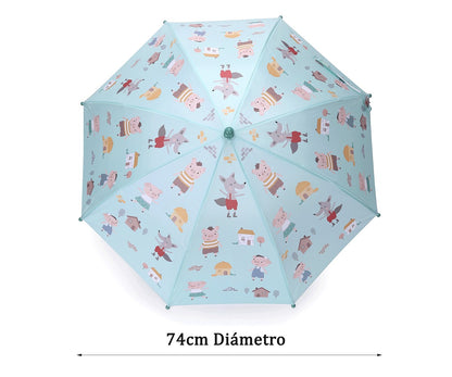 Guarda-chuva Three Little Pigs