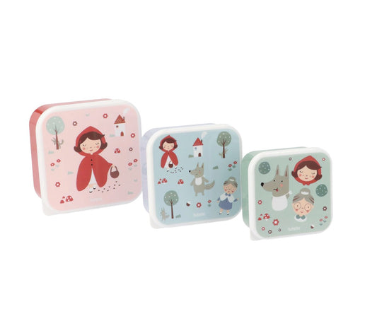 3 Caixas Snack - Little Red