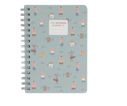 Caderno A5 - The Three Little Pigs