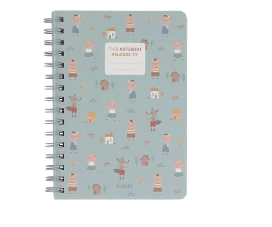 Caderno A5 - The Three Little Pigs