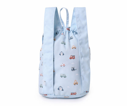 Mochila pequena tecido - City Cars