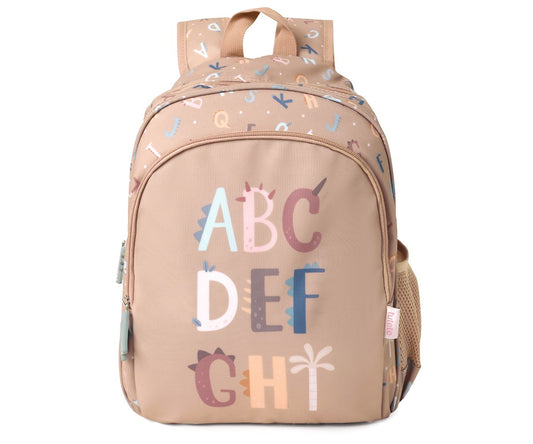 Mochila Escolar - Funny Letters