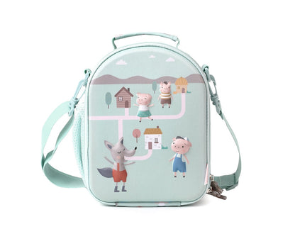 Lancheira Térmica 3D - The Three Little Pigs