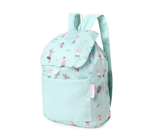 Mochila pequena tecido - The Three Little Pigs