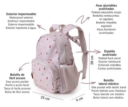 Mochila pré-escolar - Geometric Nature