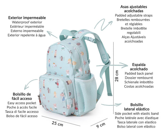 Mochila pré-escolar - The Three Little Pigs