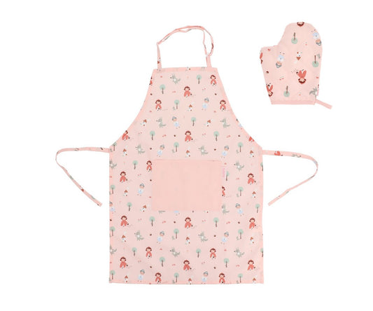 Conjunto Avental e Luva de Cozinha - Little Red