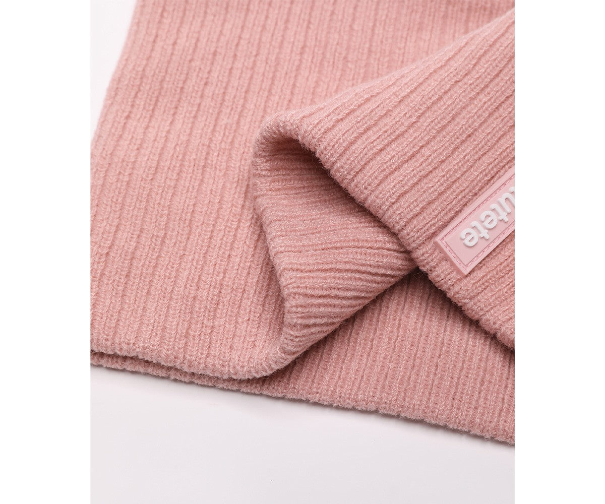 Conjunto chapéu, luvas e gola - Buff Little Red