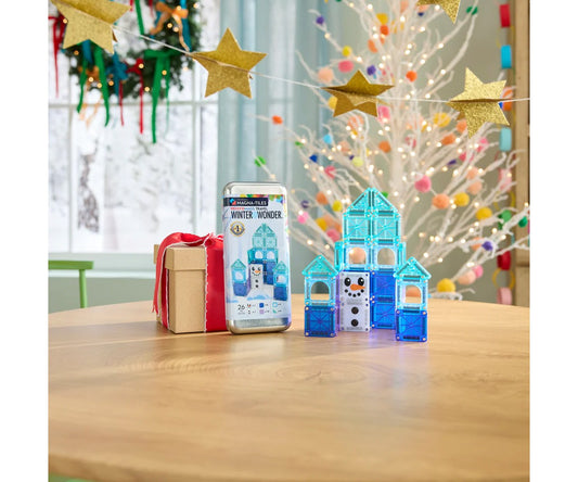 Magna Tiles Micro Mags - Travel Set Winter Wonder 26 Peças