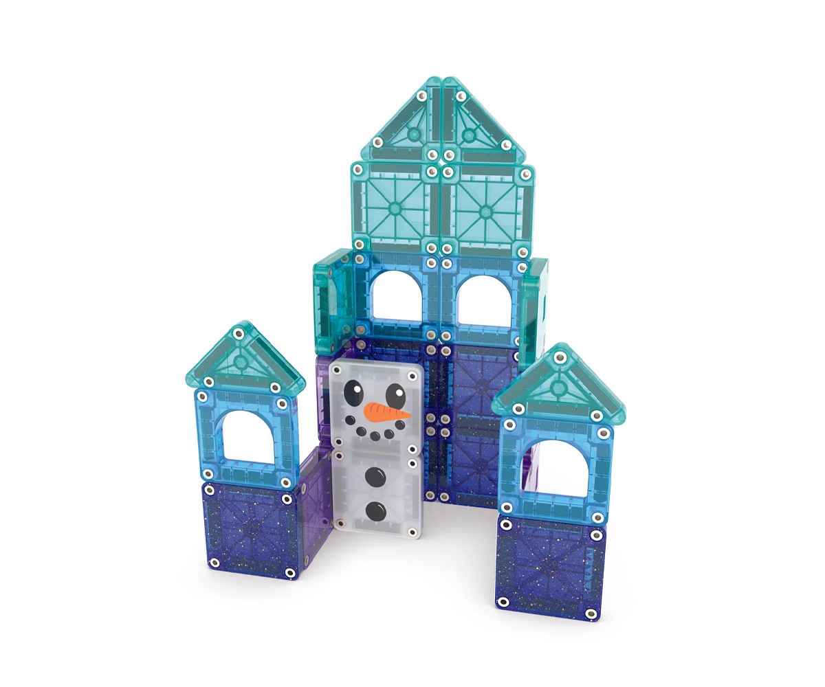 Magna Tiles Micro Mags - Travel Set Winter Wonder 26 Peças