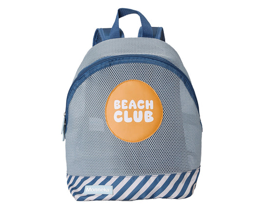 Mochila de Praia anti-areia - Stripes Blues & Beyond | Monnëka.