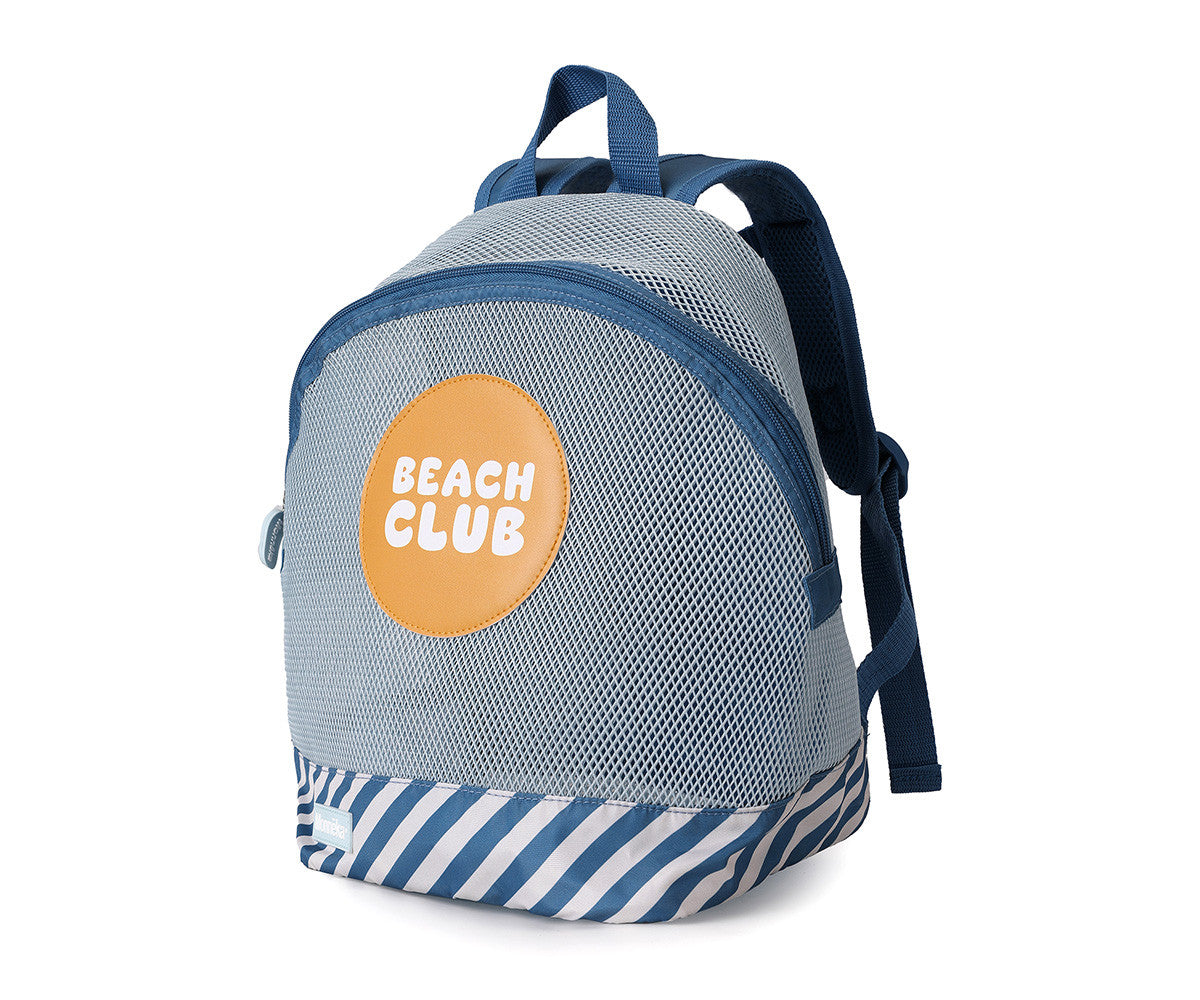 Mochila de Praia anti-areia - Stripes Blues & Beyond | Monnëka.