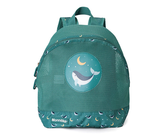 Mochila de Praia anti-areia - Whale Teal | Monnëka.