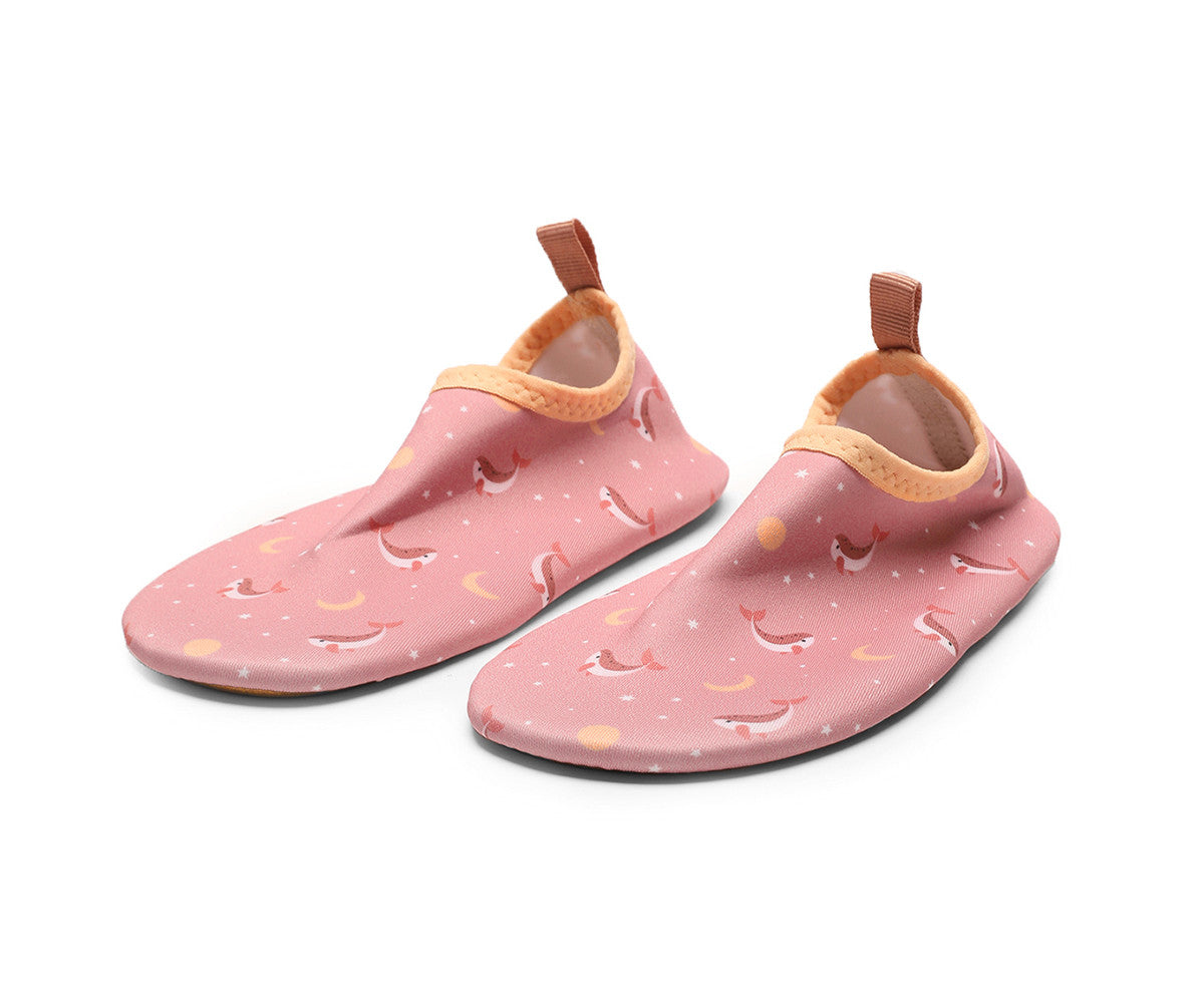 Sapatos de Banho Anti-Derrapantes Whale Pink | Monnëka