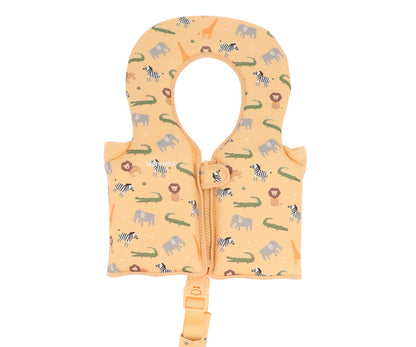 Colete Flutuador Aprendizagem 1-2 Anos - Wild Animals  | Monnëka