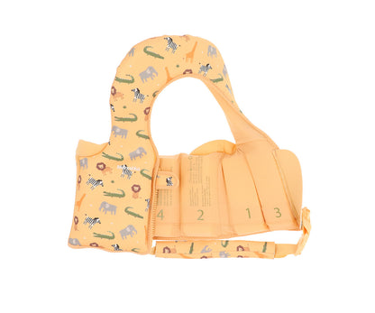 Colete Flutuador Aprendizagem 1-2 Anos - Wild Animals  | Monnëka