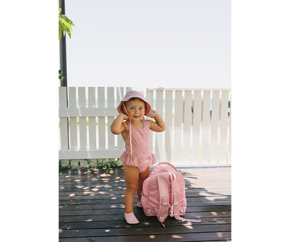 Mochila de Praia anti-areia - Whale Rosa | Monnëka