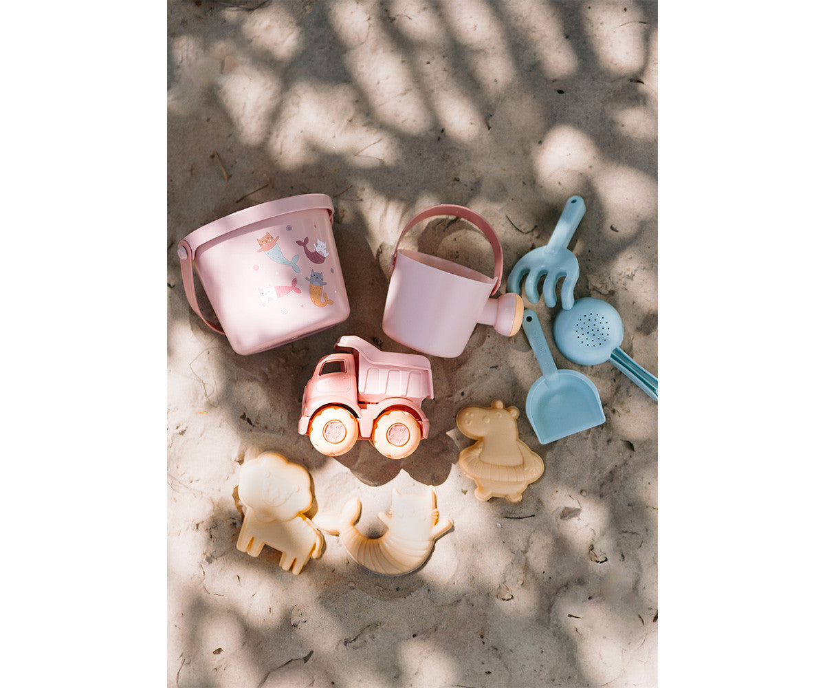 Conjunto Brinquedos de Praia - Mermaid Cats.