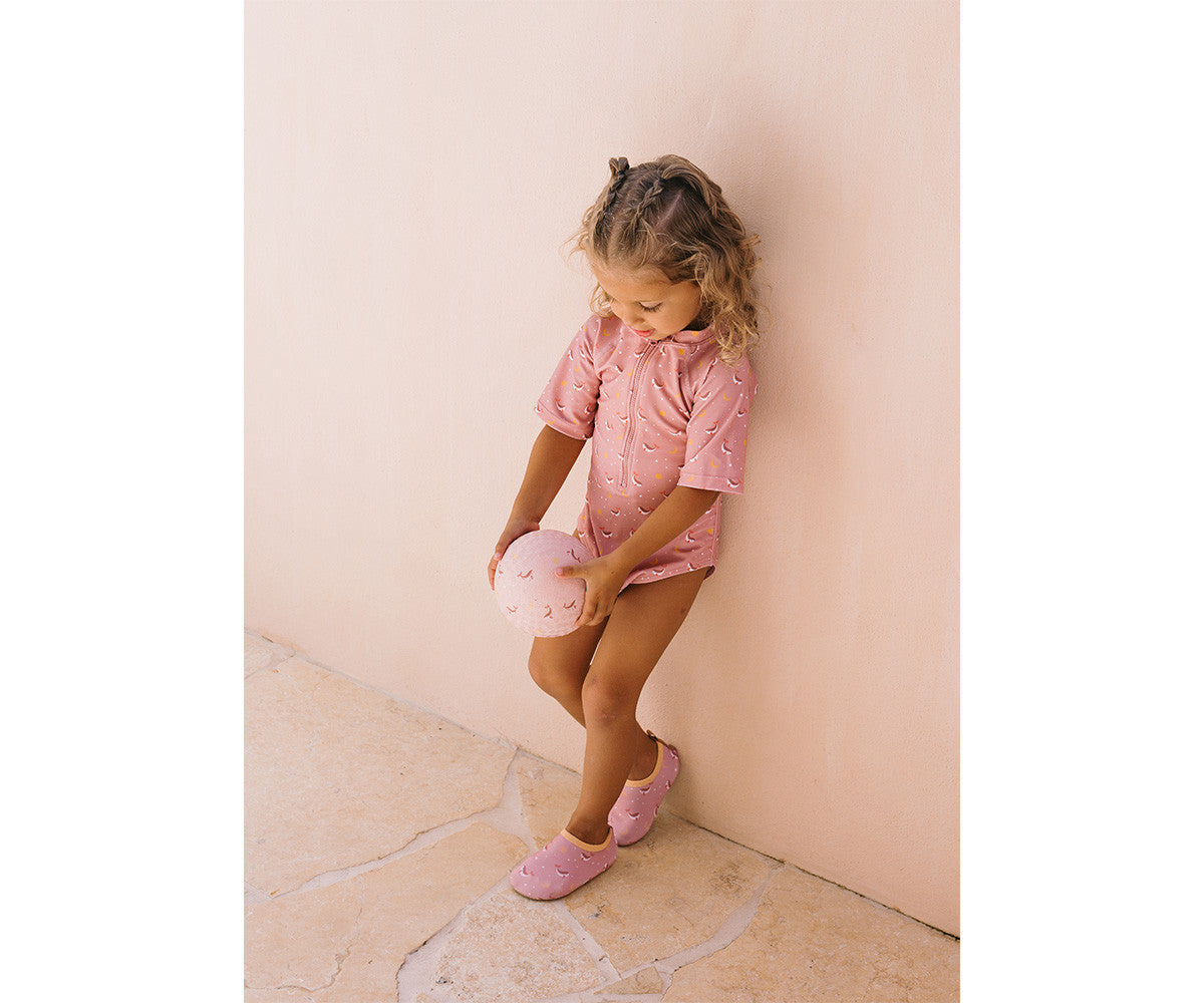 Sapatos de Banho Anti-Derrapantes Whale Pink | Monnëka