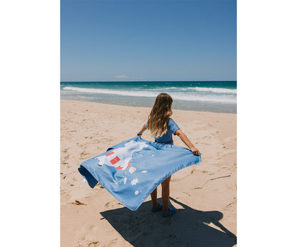 Toalha de Praia Microfibra - Hippos | Monnëka.