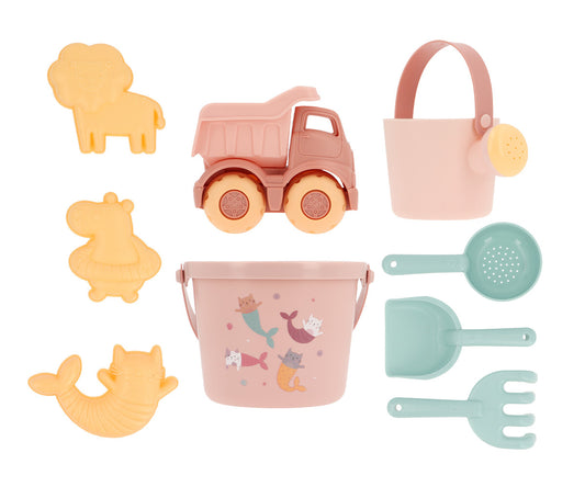 Conjunto Brinquedos de Praia - Mermaid Cats.