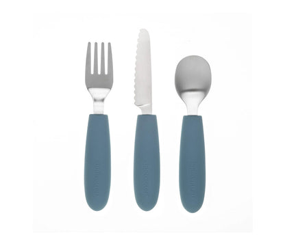 Conjunto Talheres de Criança - Sky Blue | KiddiKutter