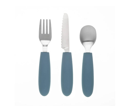 Conjunto Talheres de Criança - Sky Blue | KiddiKutter