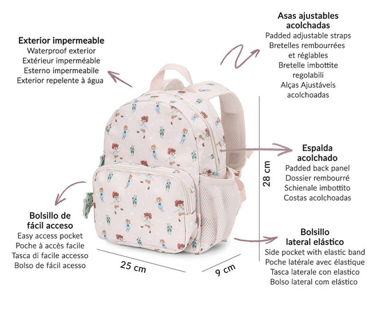Mochila pré-escolar - The Wooden Boy | Tutete.