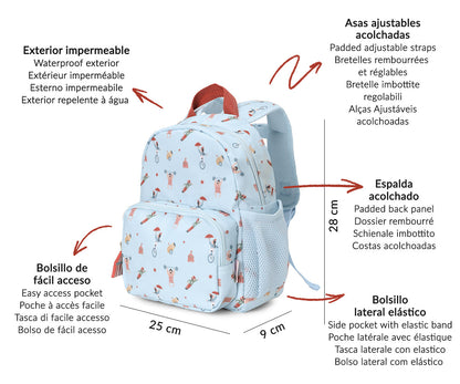 Mochila pré-escolar - Circus Show | Tutete.
