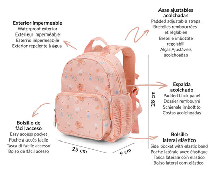 Mochila pré-escolar - Mouse Fairies | Tutete