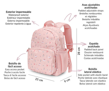 Mochila pré-escolar - Blossom Birds | Tutete