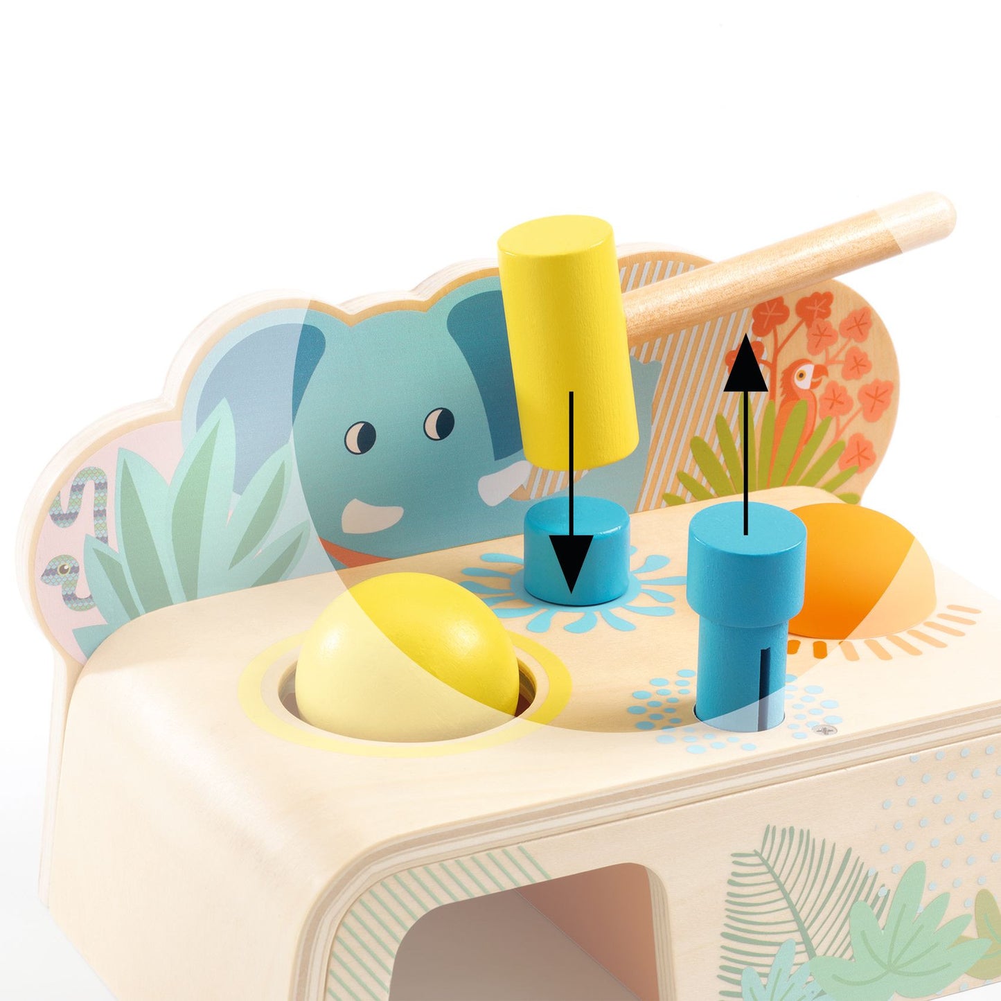 MultiTap - Jogo Sensorial com Martelo | Djeco