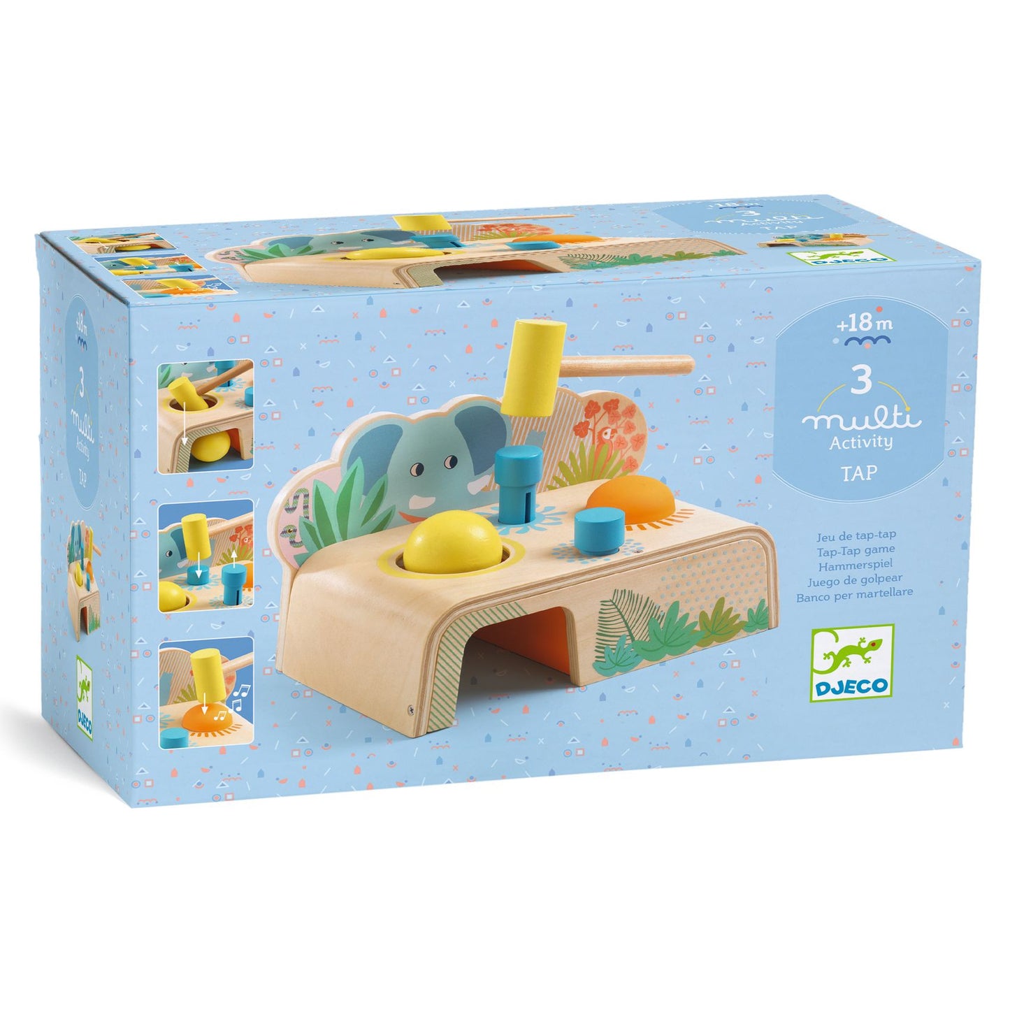 MultiTap - Jogo Sensorial com Martelo | Djeco