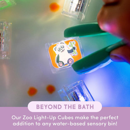 Cubos Luminosos Edição Limitada Zoo - Glo Pals