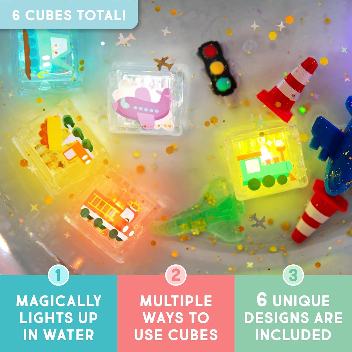 Cubos Luminosos Edição Limitada Automóveis - Glo Pals