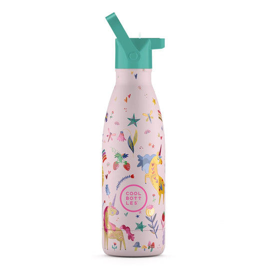 Cool Bottles - Garrafa Térmica 350ml - Funny Unicorns
