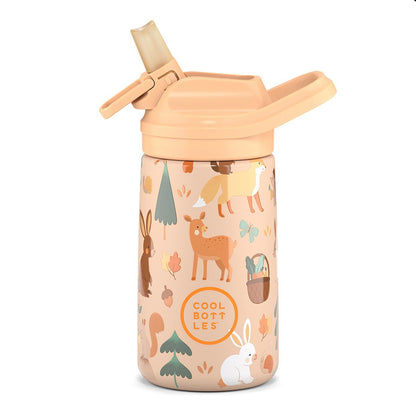 Cool Bottles - Garrafa Térmica 350ml - Woodland Buddies.