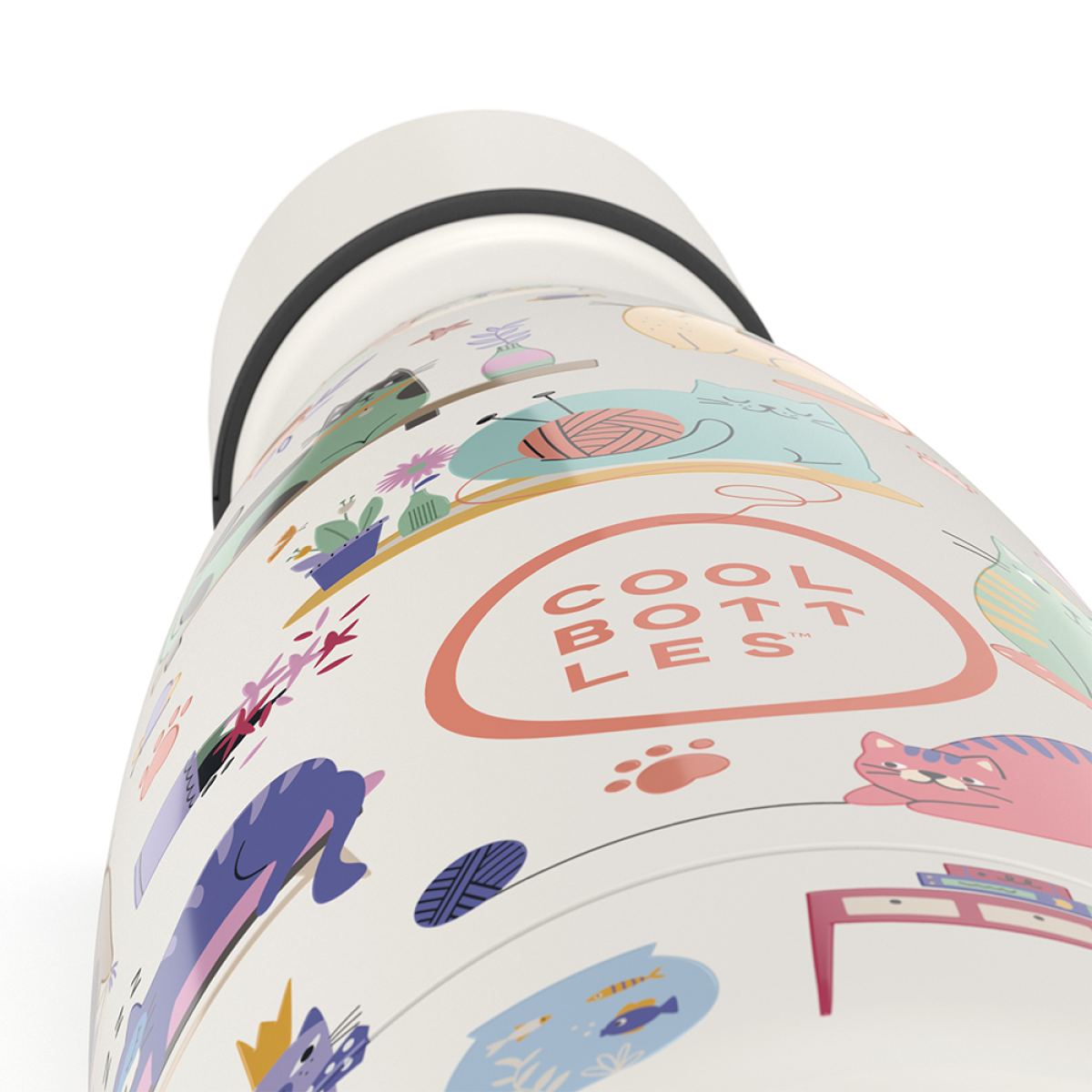Cool Bottles - Garrafa Térmica 260ml - Kitty Club.