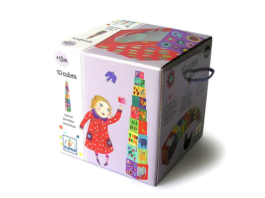 Blocos de Empilhar- Animais da Natureza | Djeco