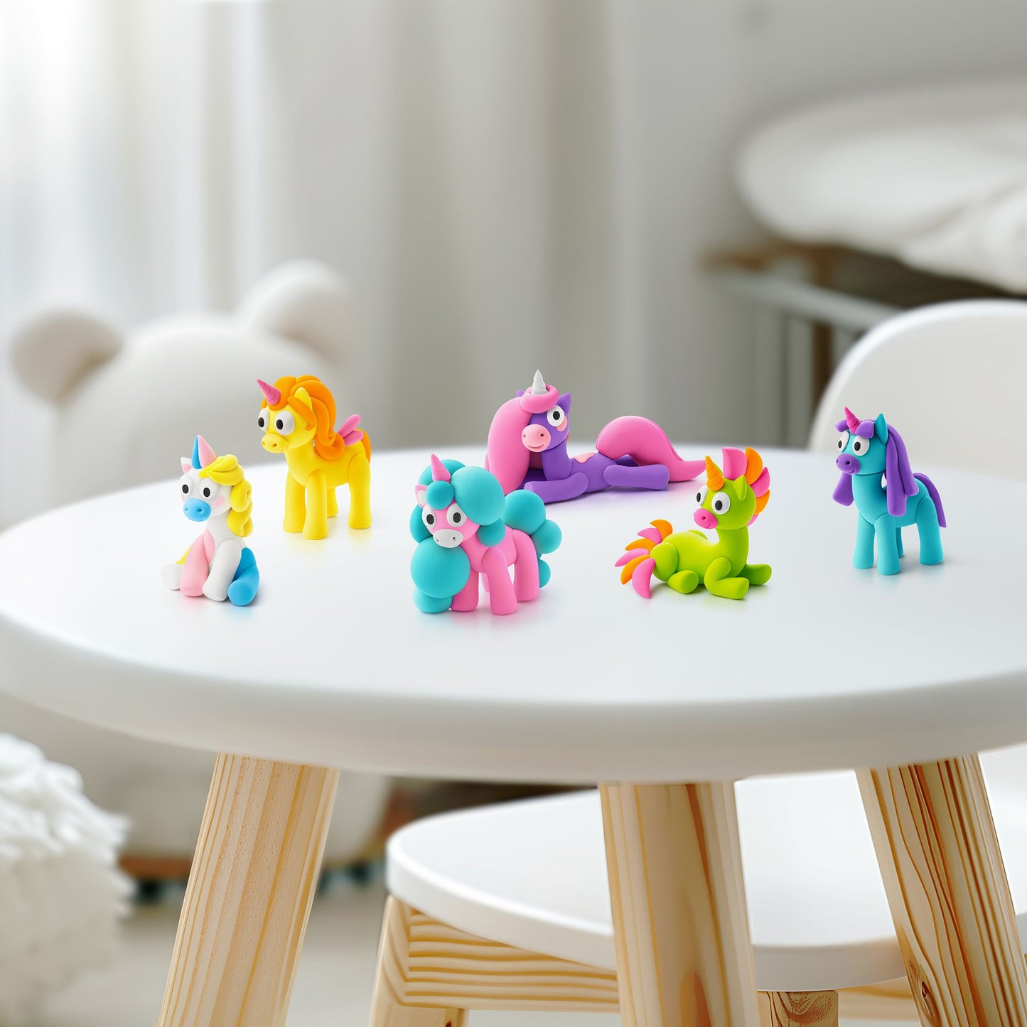 Massas de Modelar - Rainbow Unicorns | HEY CLAY