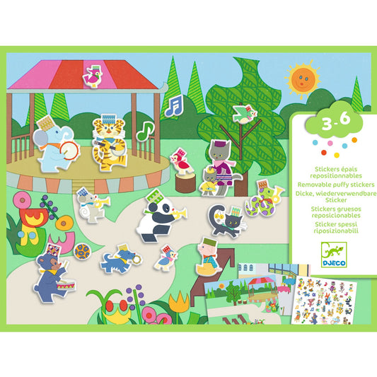 Autocolantes Reutilizáveis - Feira | Djeco