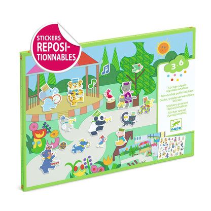 Autocolantes Reutilizáveis - Feira | Djeco