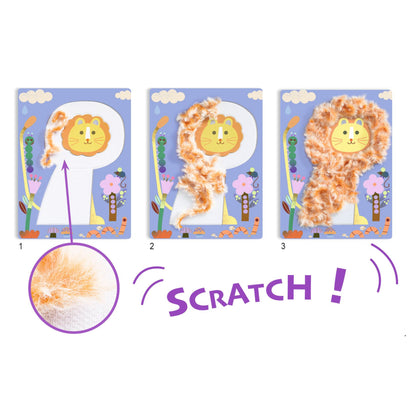 Lã e Velcro - Amigos Fofinhos - Djeco